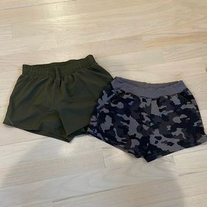 Pair of workout shorts